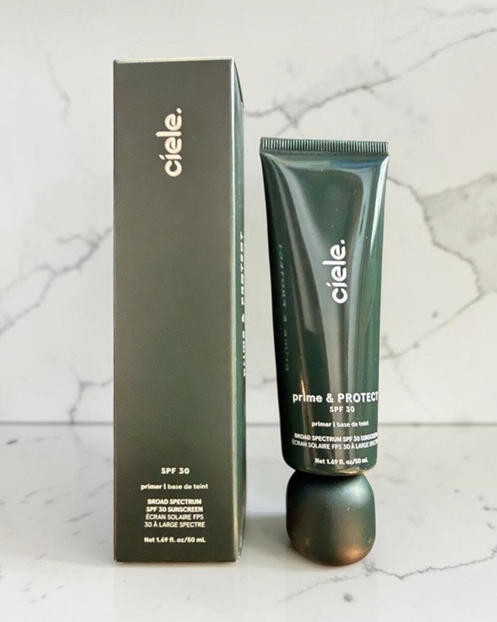 CIELE Prime & Protect SPF 30 Face Primer 1.69 fl oz / 50 ml Exp Date 4/28 BNIB